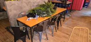 Sillas mesas restaurante