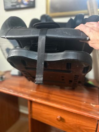 Silla coche infantil negra