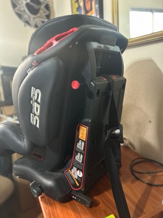 Silla coche infantil negra