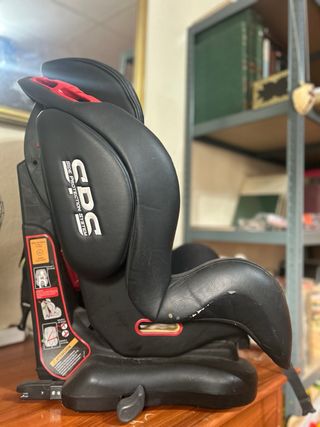 Silla coche infantil negra