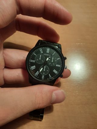 Reloj Geneva Negro