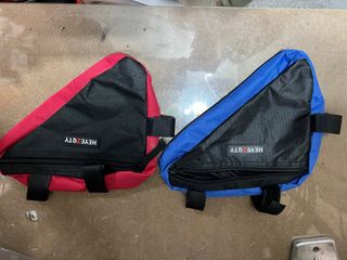 2 Bolsas Cuadro Bicicleta