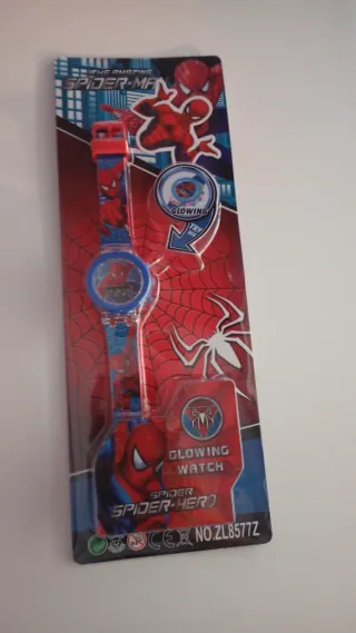 Reloj Infantil Spider-Man Glowing Watch