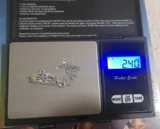 Cadena Plata 925 Mariposa