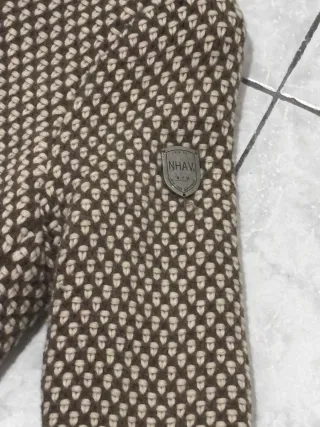 Cappotto donna con cappuccio beige/marrone