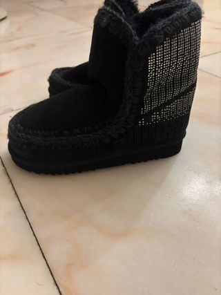 Mou Scarpe Donna Nuove Nere senza scatolo