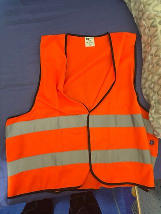Chaleco Reflectante Seguridad Talla M