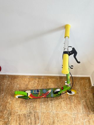 Patinete infantil verde