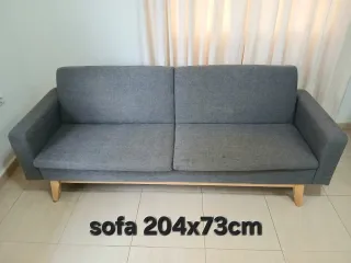 Sofá Cama Click Clack Gris