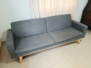Sofá Cama Click Clack Gris