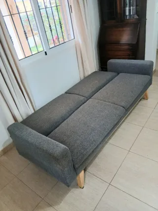 Sofá Cama Click Clack Gris