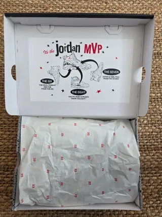 Air Jordan MVP Scarpe Tg 38 Nuove