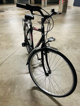 Bicicletta City Bike Nera