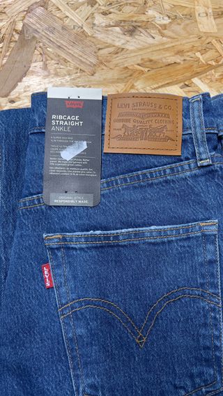 Pantalones Levi's Azules Rectos