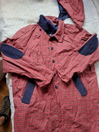 Gabardina LURDES IMAZ impermeable ESCOCESES unisex