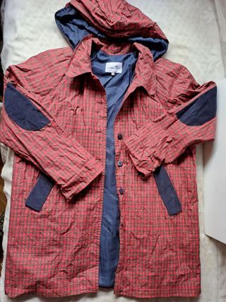 Gabardina LURDES IMAZ impermeable ESCOCESES unisex