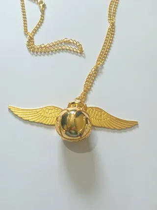 Reloj Snitch Dorada Harry Potter con Alas