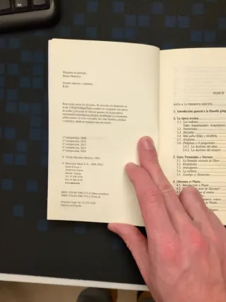 Historia de la Filosofía I