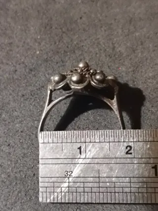 Anillo Plata Estilo Charro