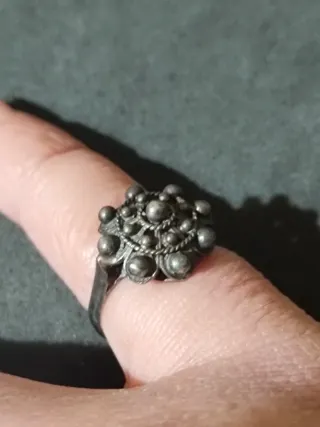 Anillo Plata Estilo Charro
