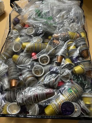 Cápsulas Nespresso para manualidades