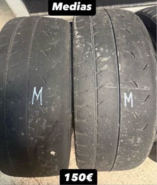 4 Neumáticos Slicks Kumho en 15 Duras y Medias