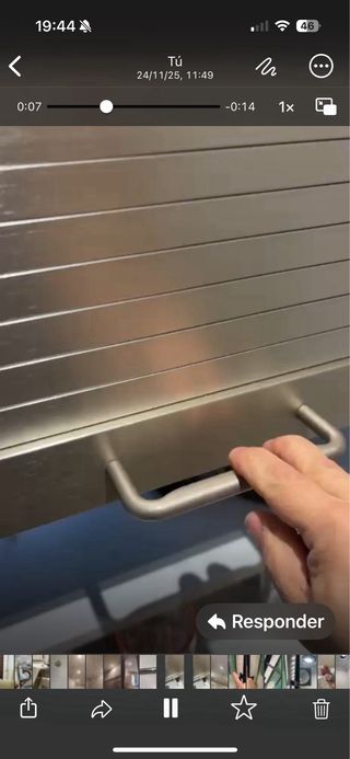 Ruedas dentada de persiana cocina bulthaup