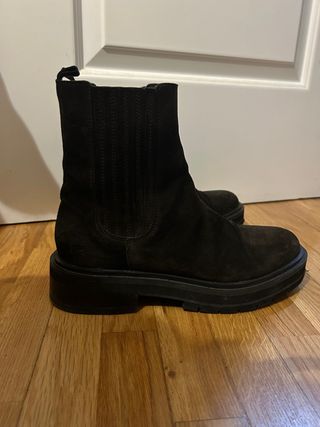 Botines Alpe ante marrón oscuro