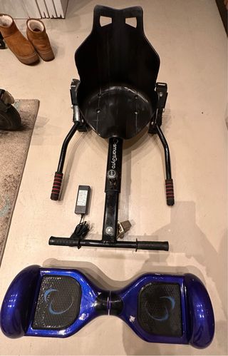 Hoverboard con asiento y cargador