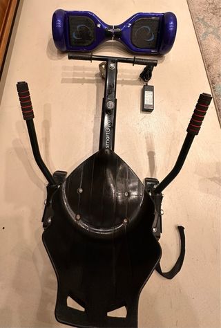 Hoverboard con asiento y cargador