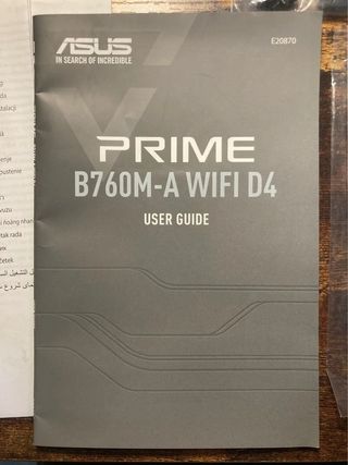 Placa Base ASUS PRIME B760M-A WIFI D4