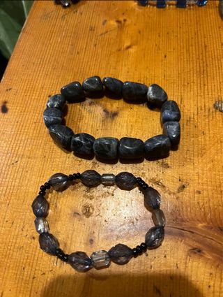 Pack 2 Pulseras Piedras