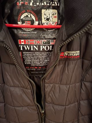 Chaqueta Geographical Norway Negra