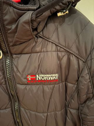 Chaqueta Geographical Norway Negra