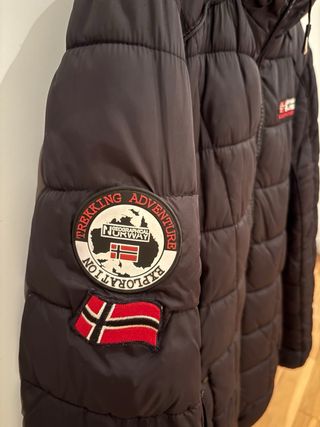 Chaqueta Geographical Norway Negra