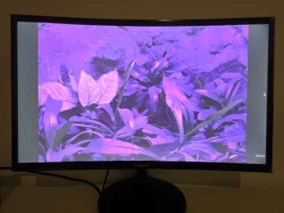 Pantalla curva de ordenador Samsung