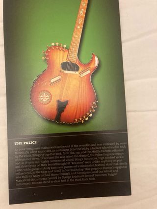 Hard Rock Cafe Barcelona y Paris Guitar Cards