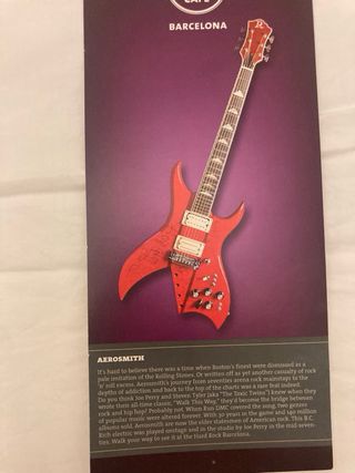 Hard Rock Cafe Barcelona y Paris Guitar Cards