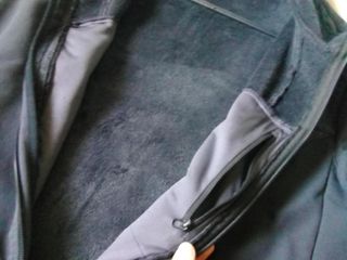 SOFTSHELL chaqueta FORCLAZ corta vientos negro L-X