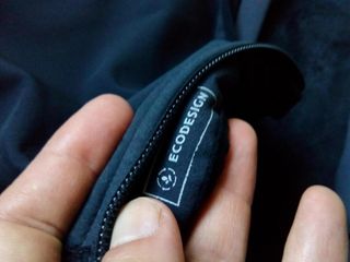 SOFTSHELL chaqueta FORCLAZ corta vientos negro L-X