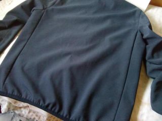 SOFTSHELL chaqueta FORCLAZ corta vientos negro L-X