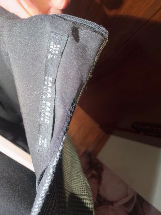 Vestido Zara cuadros