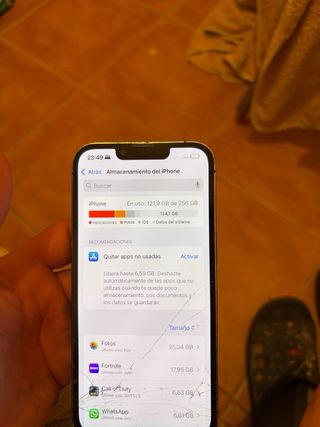 iPhone 13 Pro 256GB Plata