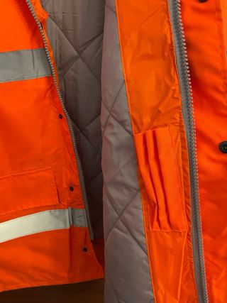 Chaqueta reflectante talla M