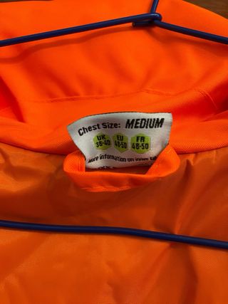 Chaqueta reflectante talla M