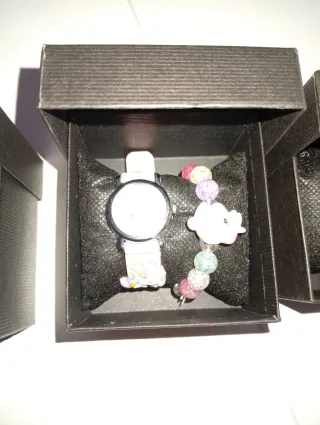 Reloj infantil unicornio con pulsera