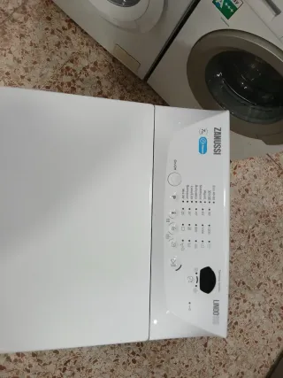 Lavadora Zanussi 7kg Carga Superior