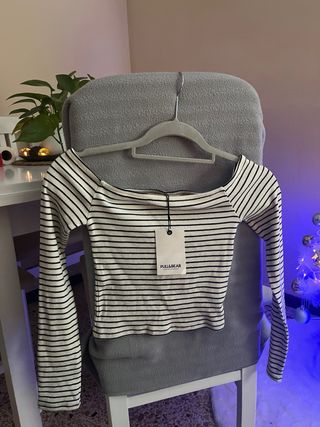 Top Pull&Bear rayas S