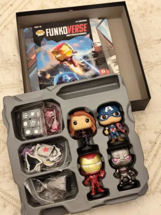 Juego de mesa Funkopop de Marvel (4 figuras)