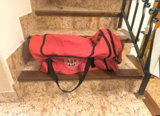 Bolsa de deporte grande roja